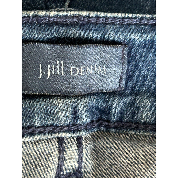J. Jill Denim Coolmax Jeans Size 10 Authentic Fit Boot Cut Blue Stretch Mid Rise - Picture 5 of 13